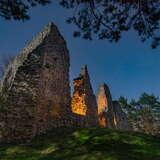 Obrazek: Noc Ruiny zamku Bydlin