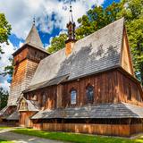 Bild: Die Pfarrkirche der Geburt der Heiligen Jungfrau Maria in Harklowa