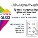 Bild: "Rowerowi" kandydaci konkursu "Turystyczne Skarby Małopolski"